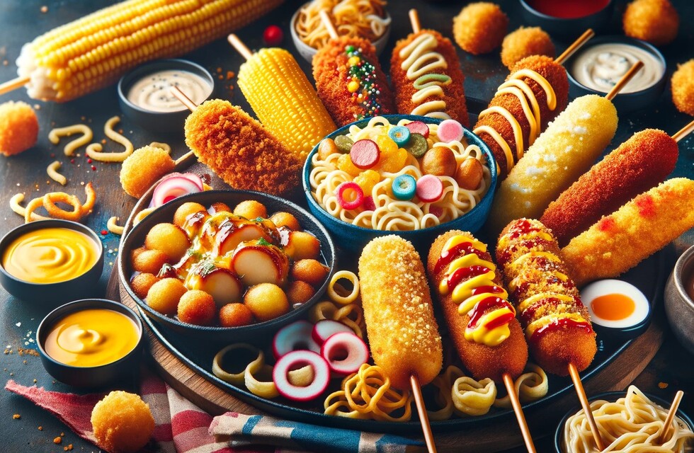 Korean Corn Dogs