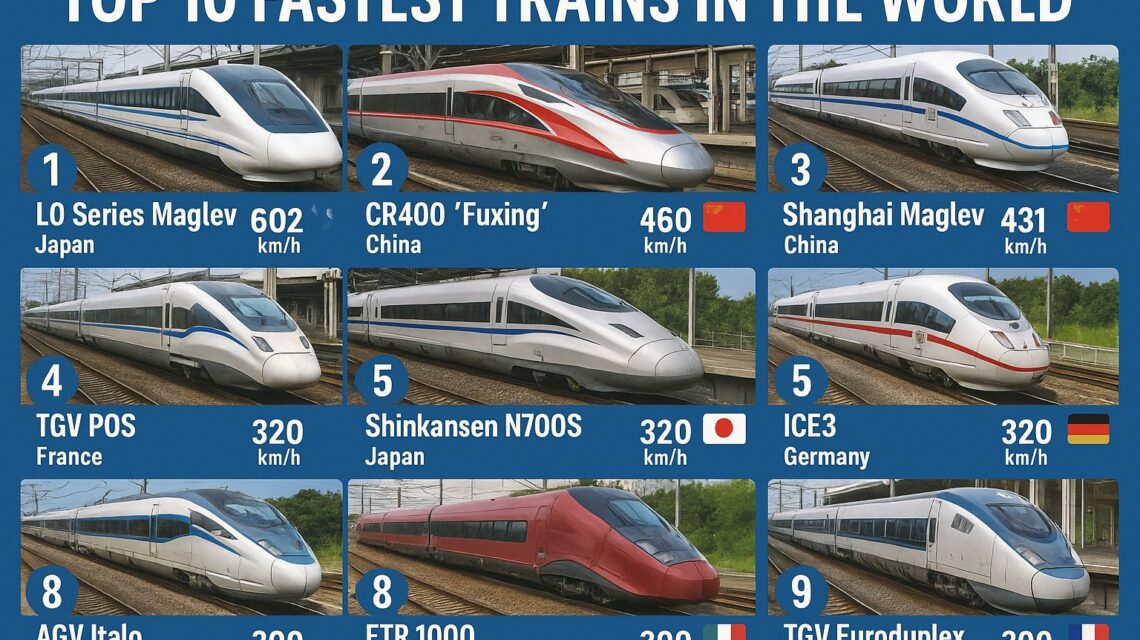 Top 10 Fastest Trains in the World