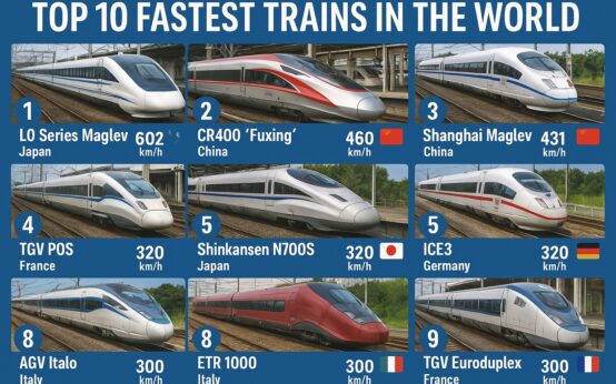Top 10 Fastest Trains in the World